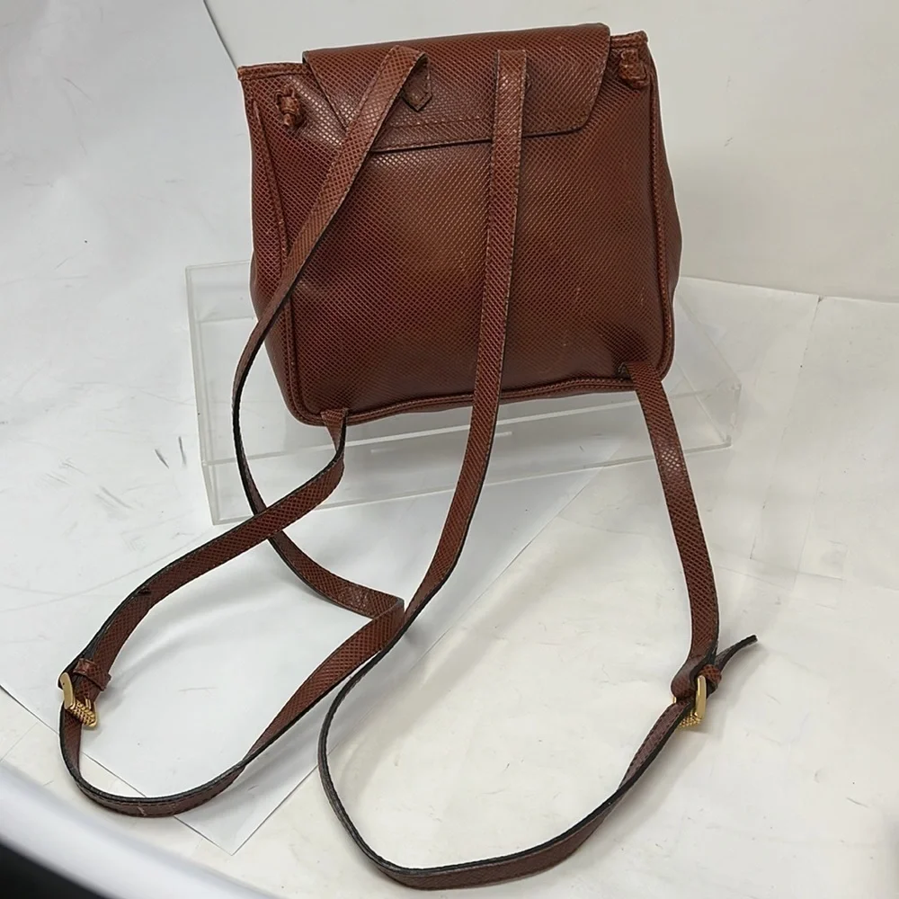 Bottega Veneta Mini Leather Backpack Bag